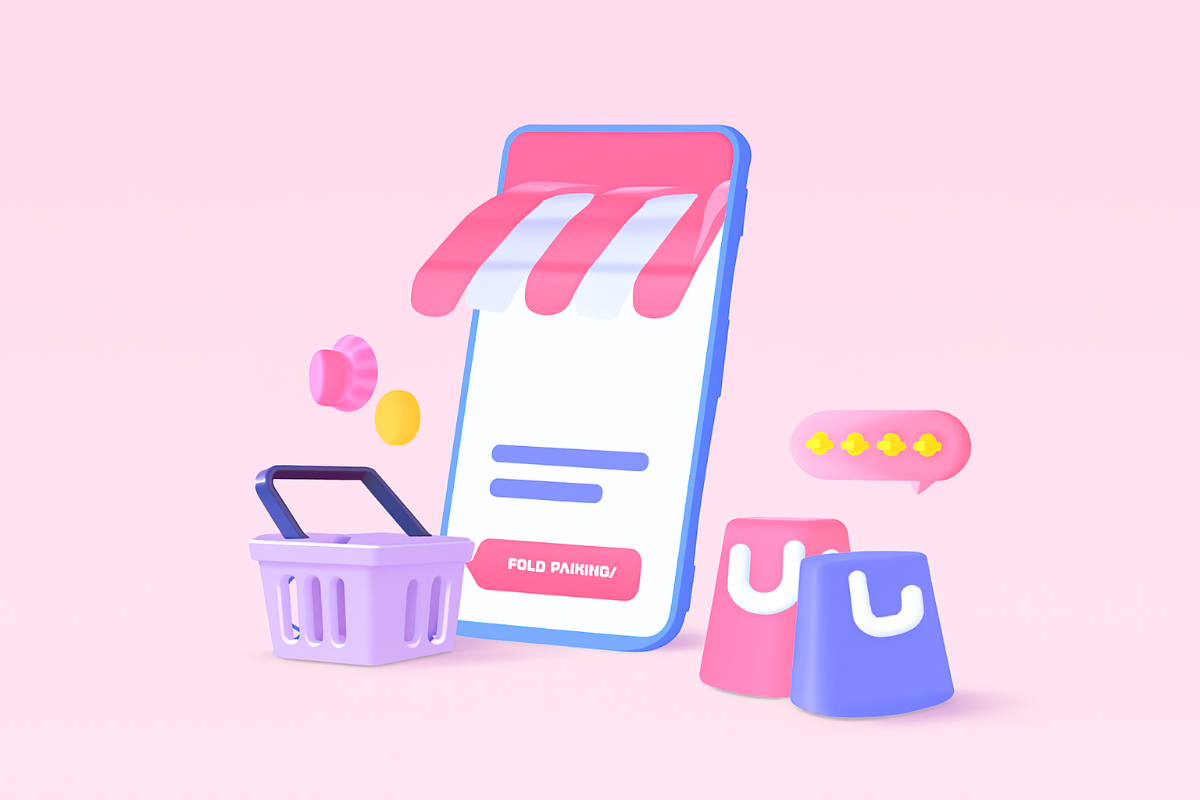Shopping illustration
